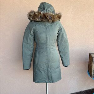 The North Face Arctic Down Parka in Olive Green